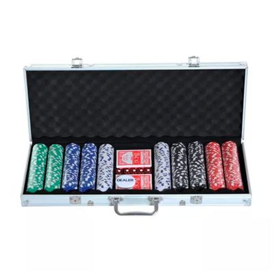 Set Poker Profesional 500 Fichas 11,5gr + Maleta Aluminio