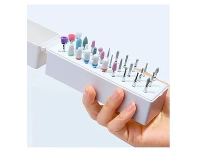 Imagen 2 del producto Juego Manicura Pedicura Broca Uña Cerámica Profesional 30pcs
