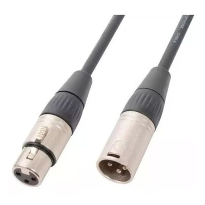 Pack X2 Cable Extensión Dmx - Xlr3 18metros