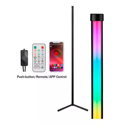 Lamparas De Pie Moderna Led De Esquina Rgb, Contro