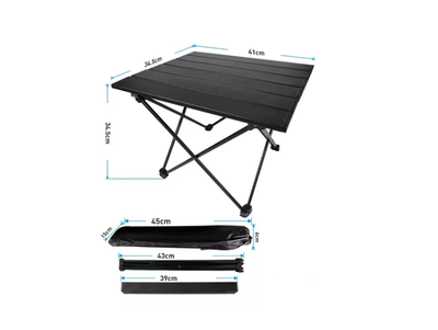 Imagen 2 del producto Mesa Plegable Camping Paseo Evento Bolso Portatil