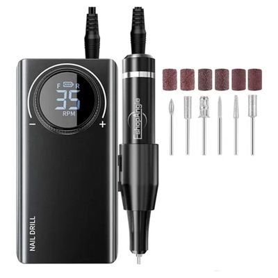 Torno Inalámbrico Profesional Manicure 35000rpm Portátil