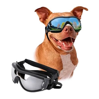 Gafas De Sol Para Perro Anti-uv Protector De Ojos Ajustable