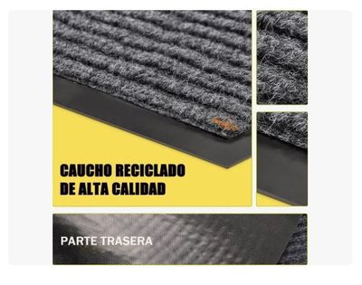 Imagen 2 del producto Alfombra Tapete Limpiapiés Para Entrada Exterior 60x40cm