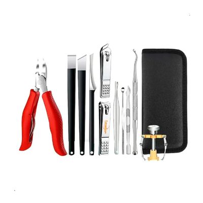 Set 11 Piezas Juego Herramientas Para Uñas De Manos Y Pies