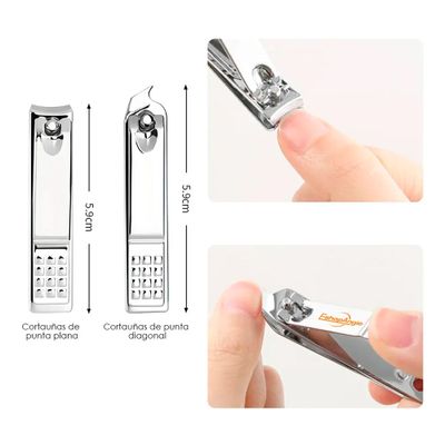 Imagen 2 del producto Set 11 Piezas Juego Herramientas Para Uñas De Manos Y Pies