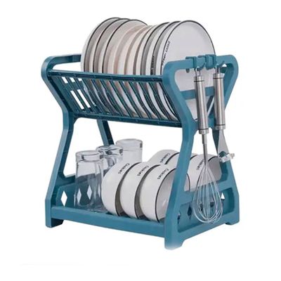 Secador Escurridor De Platos 2 Niveles Plastico Escurridor