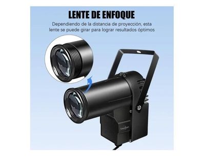 Imagen 2 del producto Luz Para Bola De Discoteca, Proyector De Espejo Rgb 15w Dmx