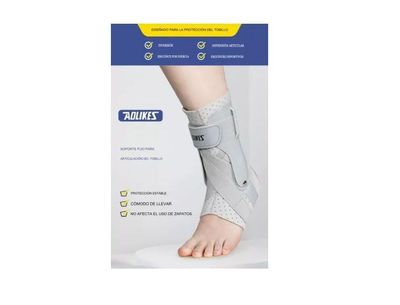 Imagen 2 del producto Estabilizador Tobillera Transpirable Con Soportes Laterales