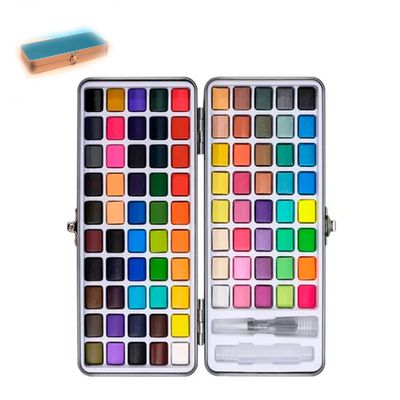 Imagen 1 del producto Juego Acuarela 90 Colors Regulares, Metalizados Y Fluorescen