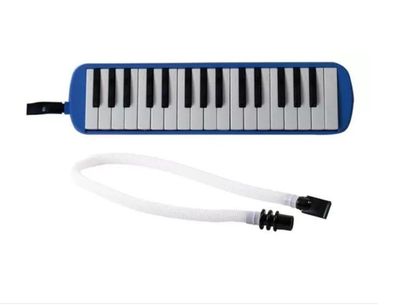 Imagen 2 del producto Melódica Teclado 32 Notas + Boquilla + Estuche Maletin /azul