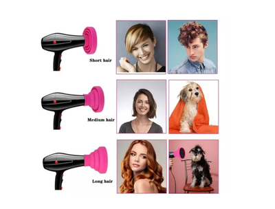 Imagen 2 del producto Difusor De Secador De Pelo De Silicona Plegable