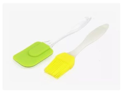 Imagen 2 del producto Espátula Y Brocha De Silicona Para Repostería