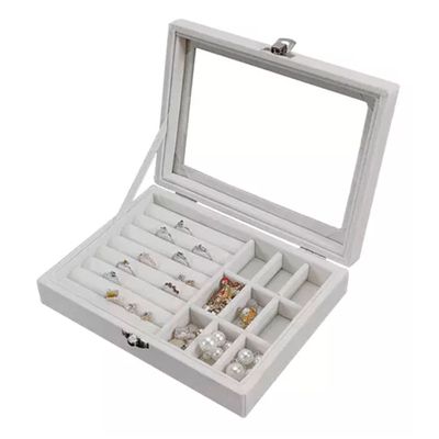 Imagen 1 del producto Joyero Organizador De Plush Portatil Multiusos 