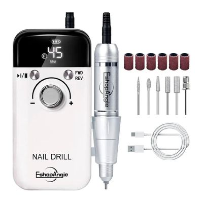 Torno Inalámbrico Profesional Pedicura Manícura 45000rpm