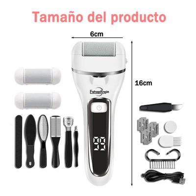 Imagen 2 del producto Removedor De Callos Eléctrico De Pie Kit Pedicura Recargable