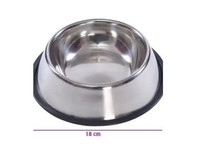 Imagen 2 del producto Comedero Perro Platos Para Perros Gatos Mascotas 18cm