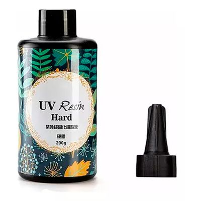 Resina Uv 200g Crystal De Secado Rapido
