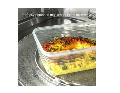 Imagen 2 del producto Taper Tupper Hermetico Pack 6 + Tapa Silicona Flexible