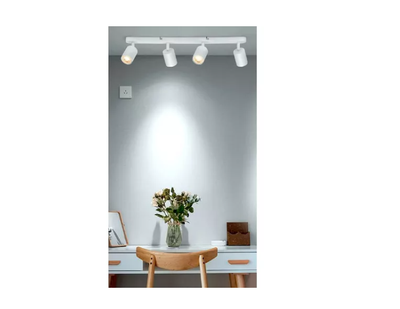 Imagen 2 del producto Aplique Lampara Cuadruple Dirigible Ampolleta Dicroica Gu10