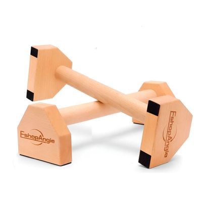 Imagen 1 del producto Mini Paralelas De Madera Calistenia Fitness Barra 