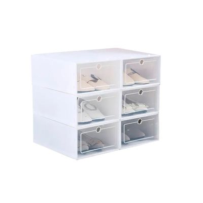 Caja Organizador De Zapatos Set De 6 Organizadores Apilables