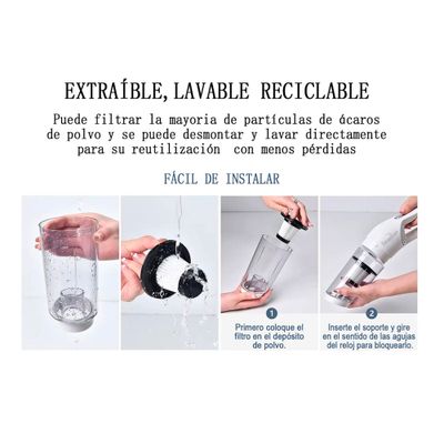 Imagen 2 del producto Aspiradora De Mano Portátil 12v Para Auto Casa Recargable
