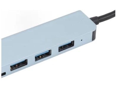 Imagen 2 del producto Hub Adaptador Usb Tipo C 8 En 2 Para Mac Macbook Windows