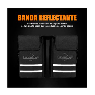 Imagen 2 del producto Alforja Para Bicicleta Bolso Doble Capacidad 25 Litros