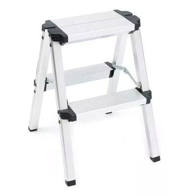 Escalera Aluminio Plegable 2 Peldaños Ultra Compacta