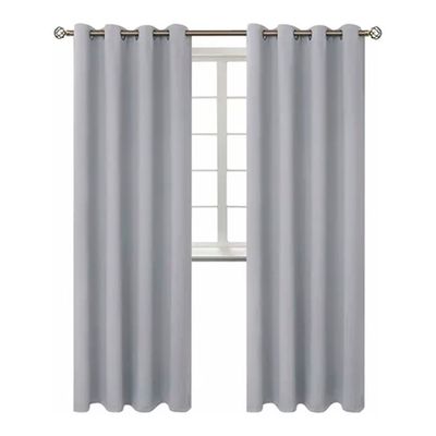 Cortina Blackout 1 Paño 140x220 Cm Tela Poliester