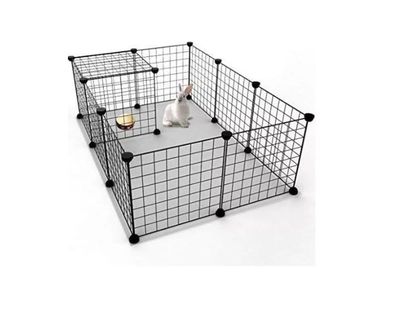 Imagen 2 del producto Jaula Corral Cerco Pequeñas Mascotas 12 Paneles Armable