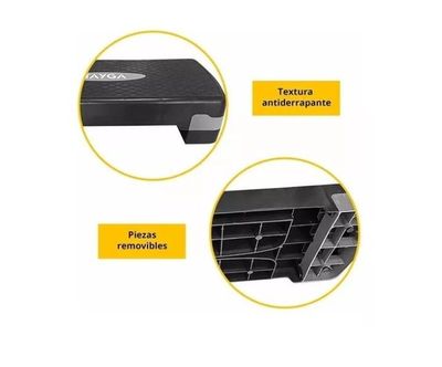 Imagen 2 del producto Step Aerobico 2 Niveles Antideslizante Pilates Fitness