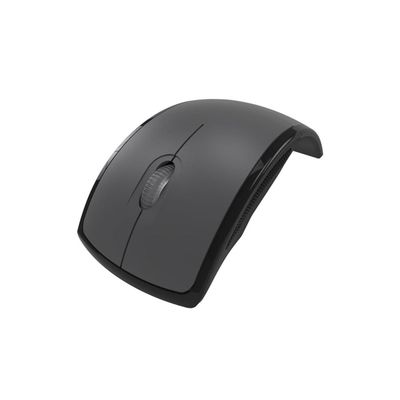 Mouse Klip Xtreme inalámbrico plegable 3B KMW-375 KMW-375BK Gris