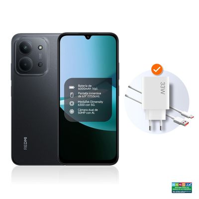 Imagen 2 del producto Redmi 15C 4G 128 GB ROM 4GB RAM Negro