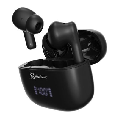 Imagen 2 del producto Klip Xtreme Audifonos TWS EdgeBuds Ultra Negro KTE-850BK