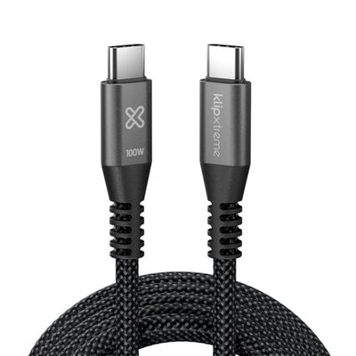 Imagen 2 del producto Klip Xtreme Cable Trenzado USB-C PowerGo 550 100W 3m