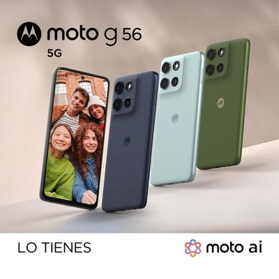 Imagen 2 del producto Motorola Moto G56 8+256GB Verde