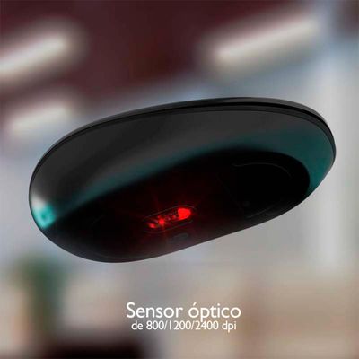 Imagen 2 del producto KlipXtreme Mouse bluetooth hasta 2400DPI KMB-251BK