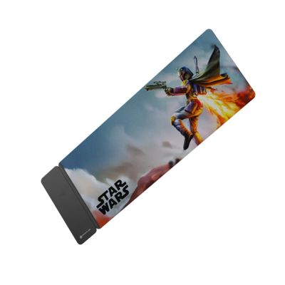 Imagen 2 del producto Mousepad con carga inalámbrica Primus Arena Boba Fett