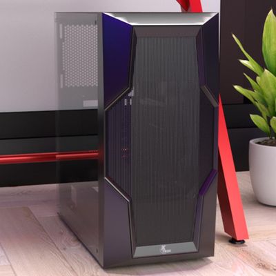 Imagen 2 del producto Gabinete ATX/microATX gamer con ventana Phobos Xtech XT-GMR4