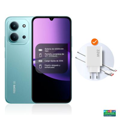 Imagen 2 del producto Redmi 15C 5G 256 GB ROM 4GB RAM Verde