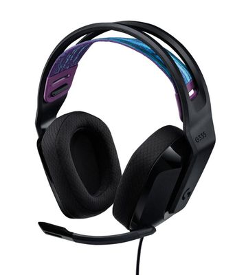 Imagen 2 del producto Auriculares Logitech G335 Gaming Headset Black 3.5mm audio JACK