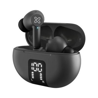 Klip Xtreme Audifonos TWS EdgeBuds ANC Gris KTE-755GR