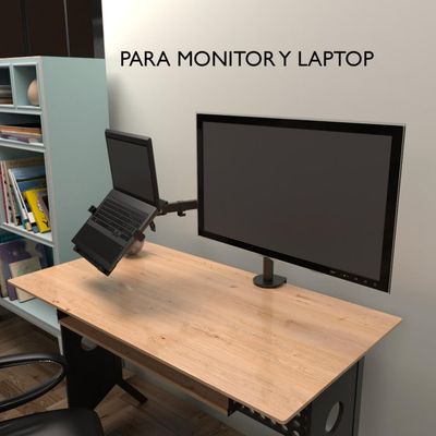 Imagen 2 del producto Soporte monitor y notebook 13"" a 32"" Klip Xtreme KMM-301