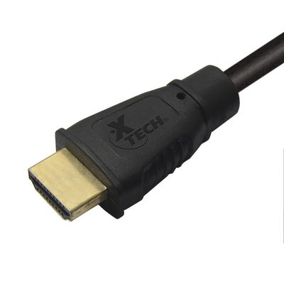 Imagen 2 del producto Cable HDMI 1,80Mts Macho/Macho en Caja Xtech XTC-311 Negro