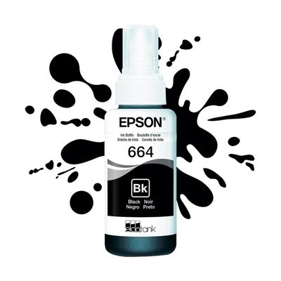 Imagen 2 del producto Botella de Tinta Epson Ecofit Color Negro T664