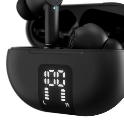 Imagen 2 del producto Klip Xtreme Audifonos TWS EdgeBuds ANC Negro KTE-755BK