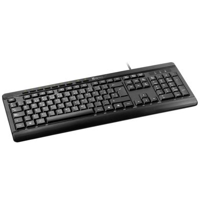 Imagen 2 del producto Combo Teclado+Mouse c/Cable USB KlipXtreme KCK-251S Negro