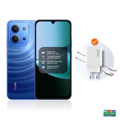 Imagen 2 del producto Redmi 15C 4G 128 GB ROM 4GB RAM Azul